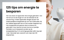 125 Energie tips